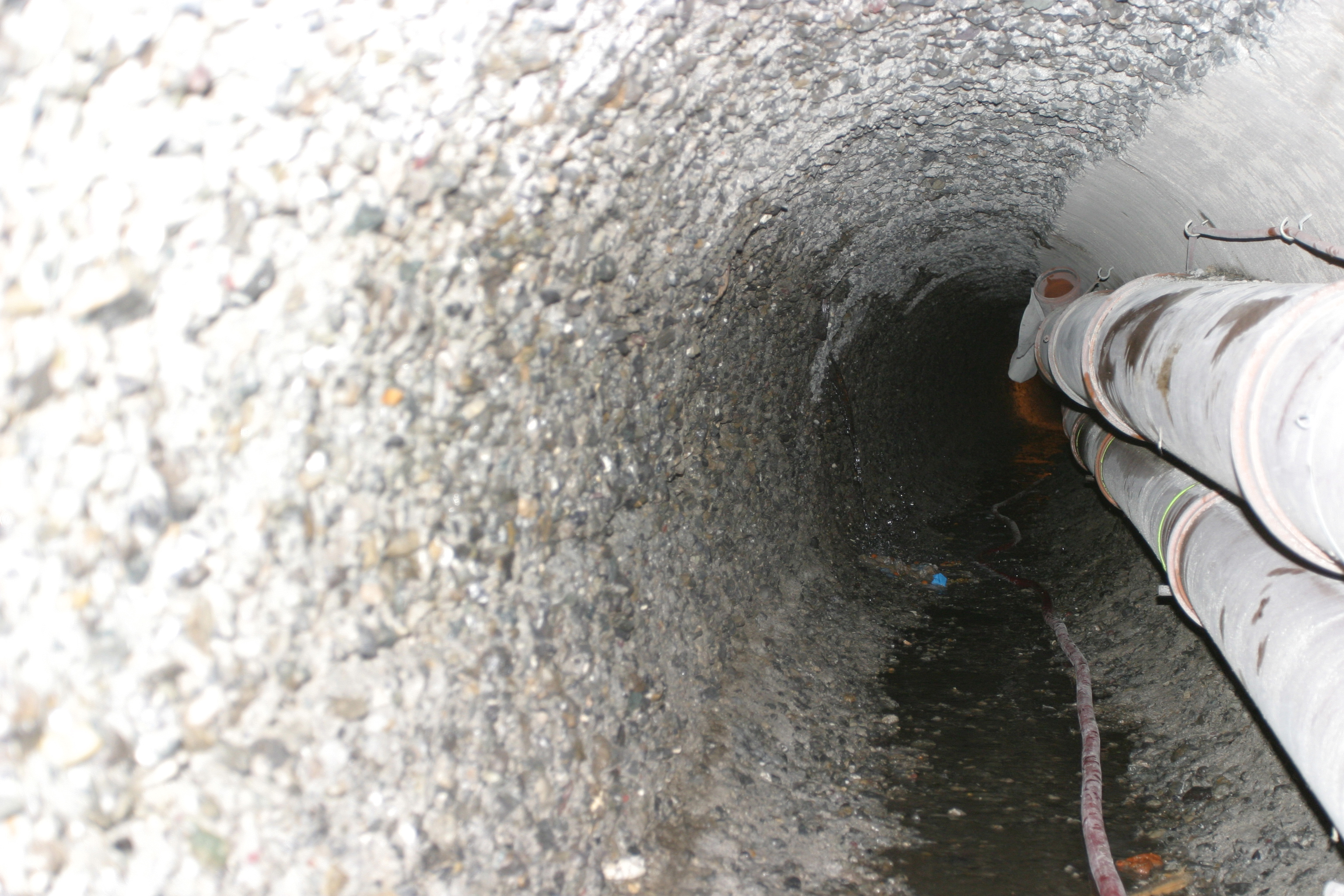 Damage on Sewers and Water Tanks